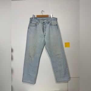 Levi's Light Blue Straight Leg Jeans